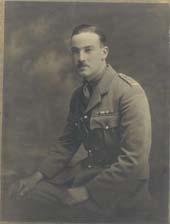 Charles Akehurst as a young soldier